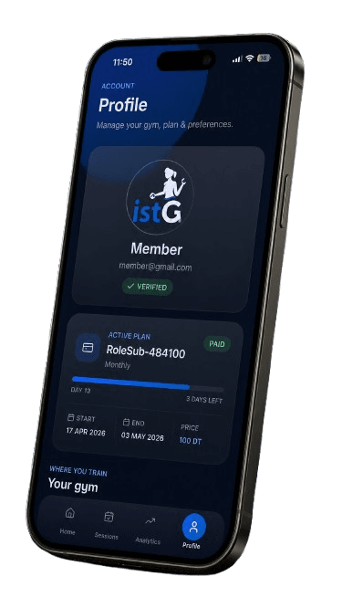 Profile screen